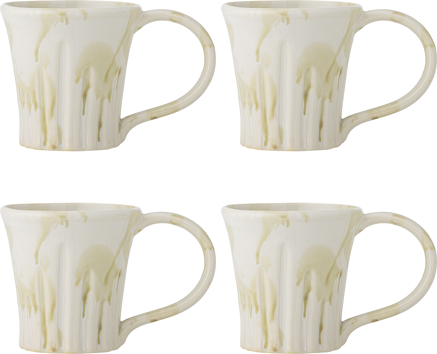Joseph Tasses 260 ml, blanches, Lot de 4