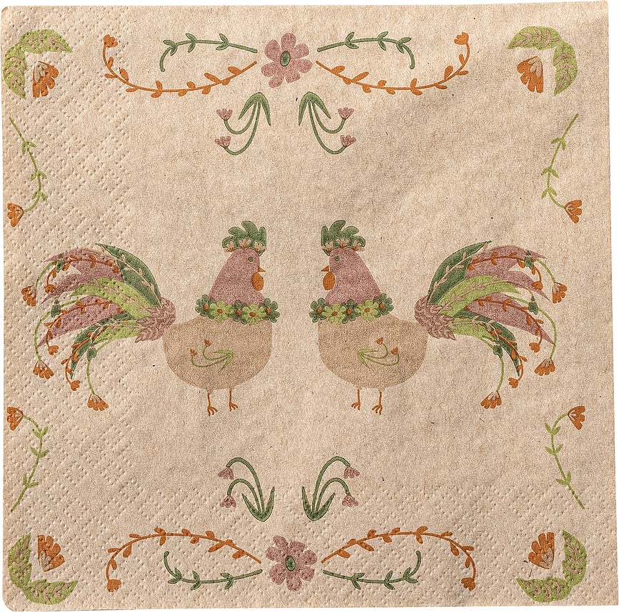 Joshua Salvete papirnate 33 x 33 cm 20 kom.