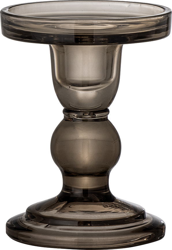 Joslyn Bougeoir pour bougie classique, 11,5 cm, en verre