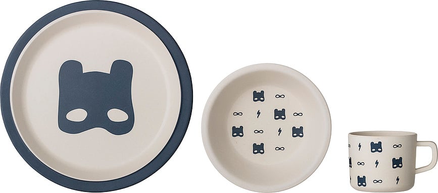 Juego de Vajilla infantil, diseño Superhero