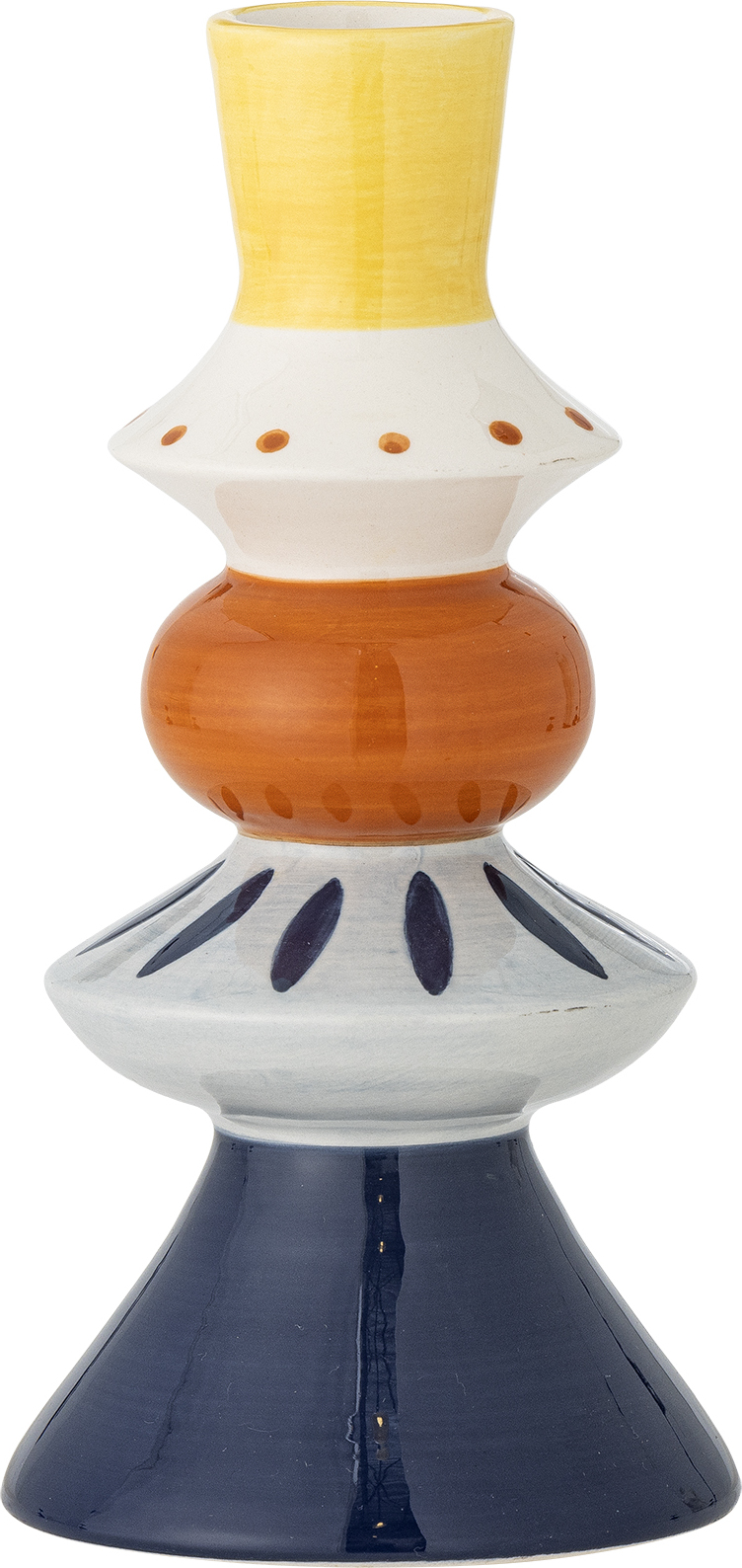 Kairi Vase 21 cm blau-orange