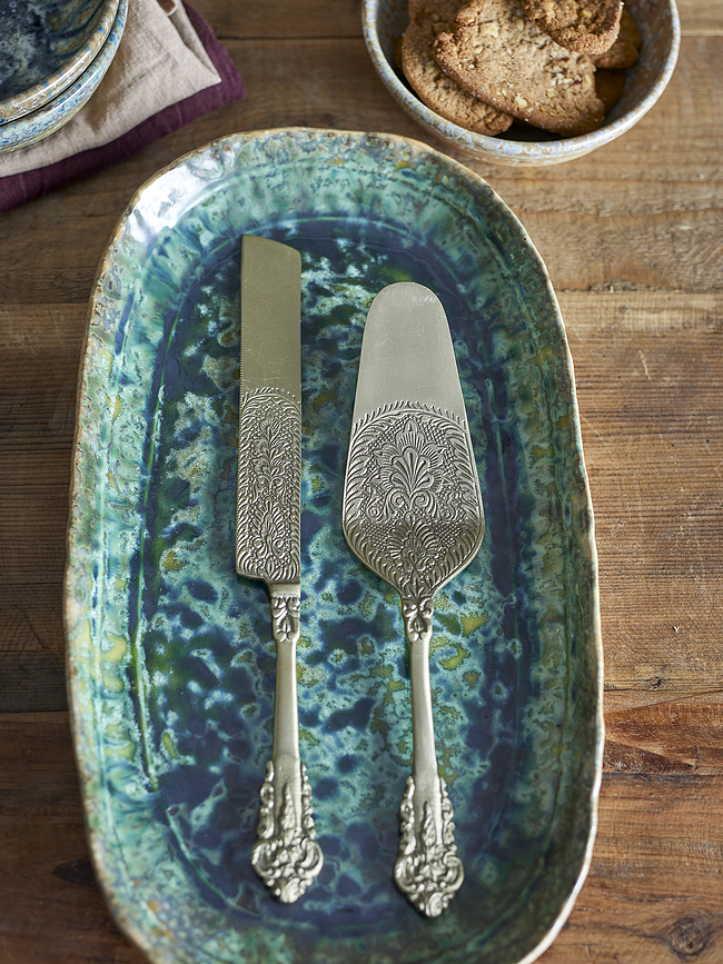 Kalima Pelle et Couteau à Gâteau, Set 2 pièces