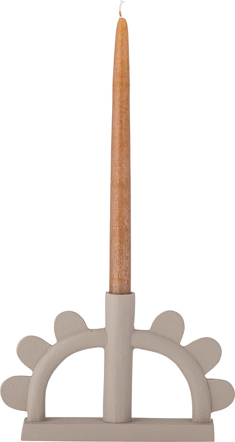 Kanza Svečnik za klasično svečo, bež
