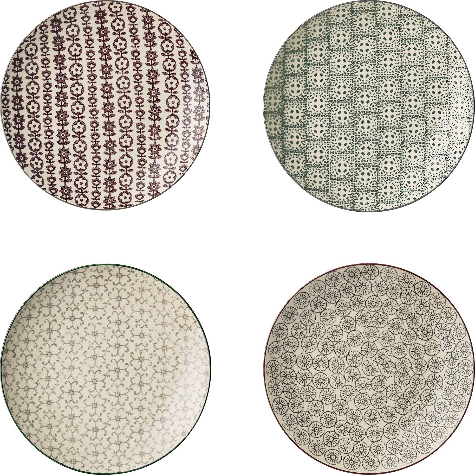 Karine Frühstücksteller 4 St.