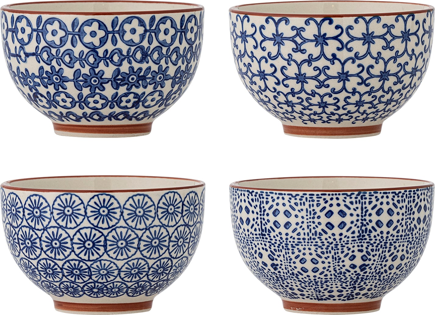 Karine Schalen 10 cm, blau, 4 St.