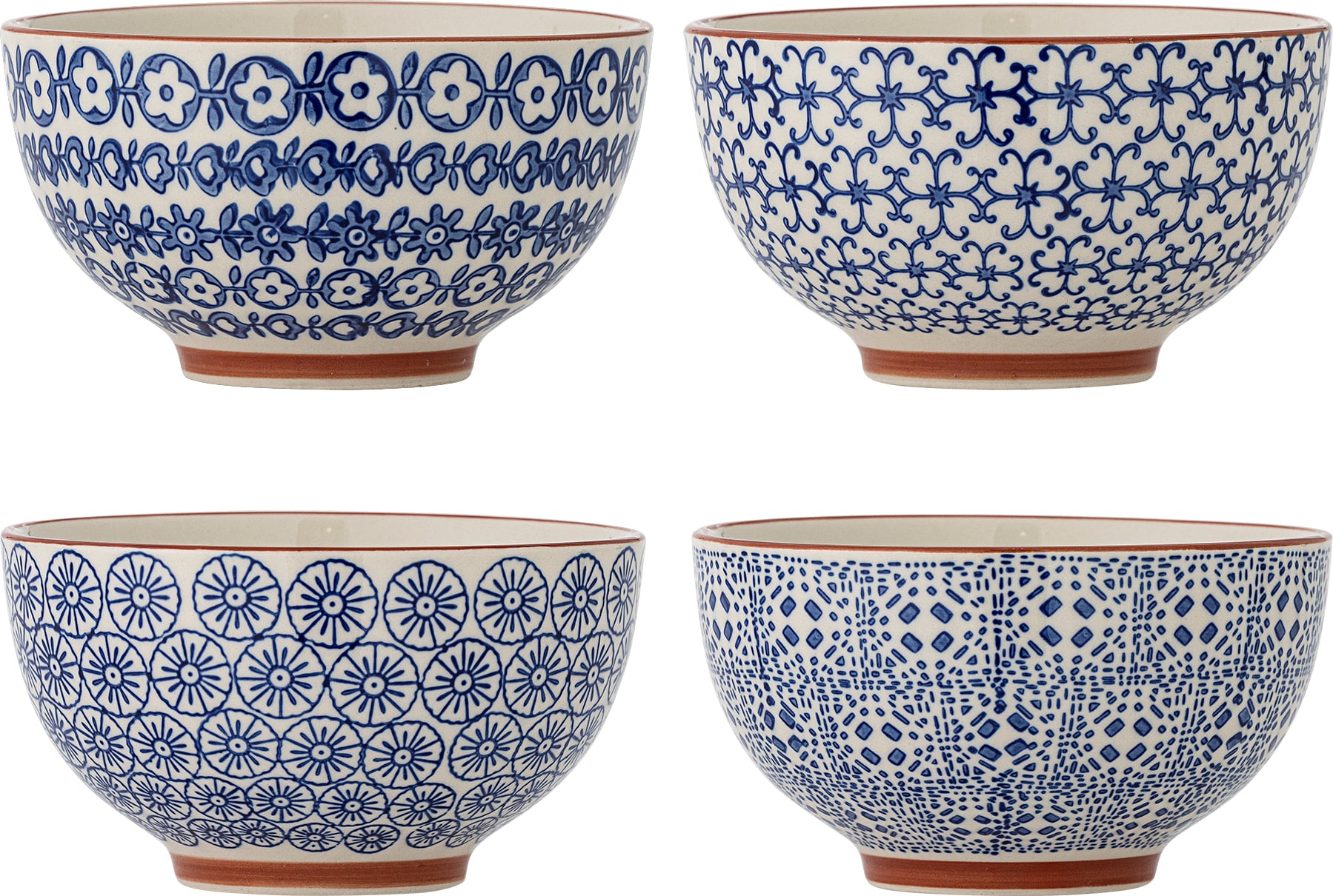 Karine Schalen 13,5 cm, blau, 4 St.