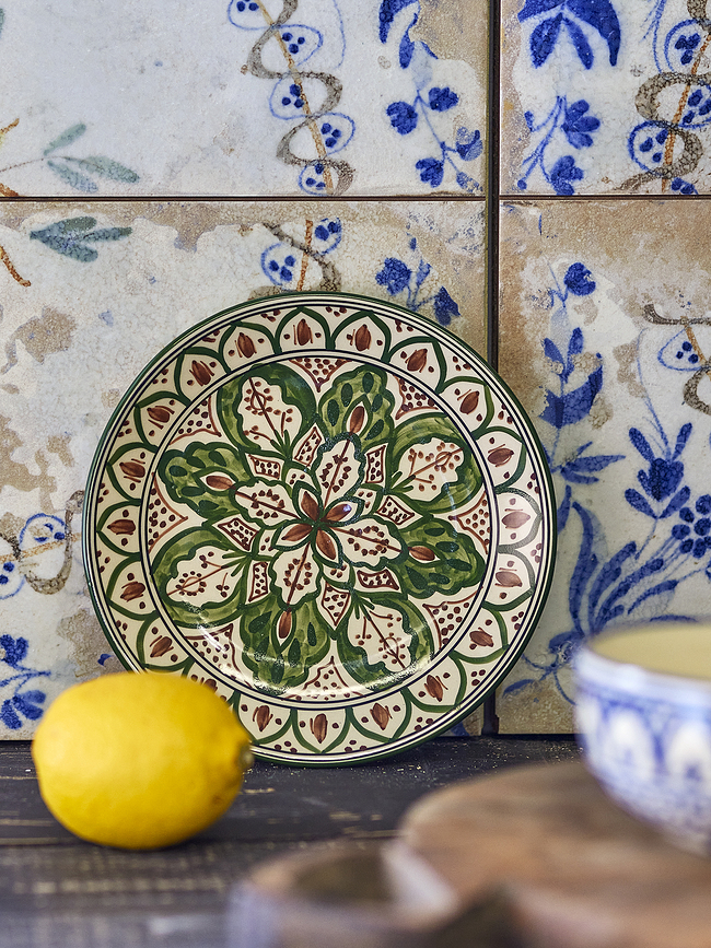 Karlie Assiette de petit-déjeuner, 19 cm, bleue