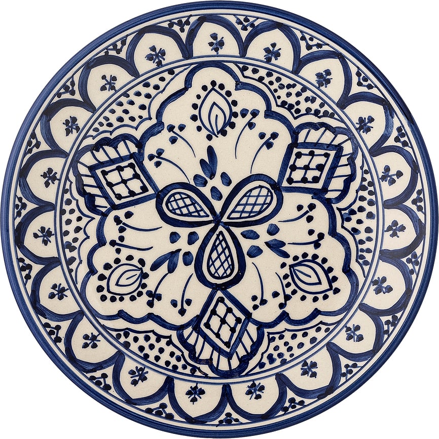 Karlie Assiette de petit-déjeuner, 19 cm, bleue