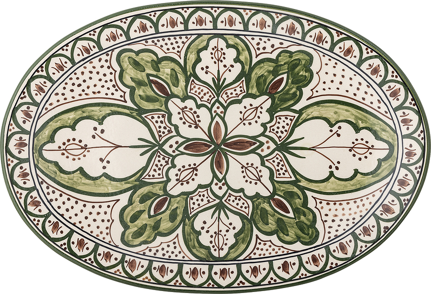 Karlie Plat de Service 42 cm, vert