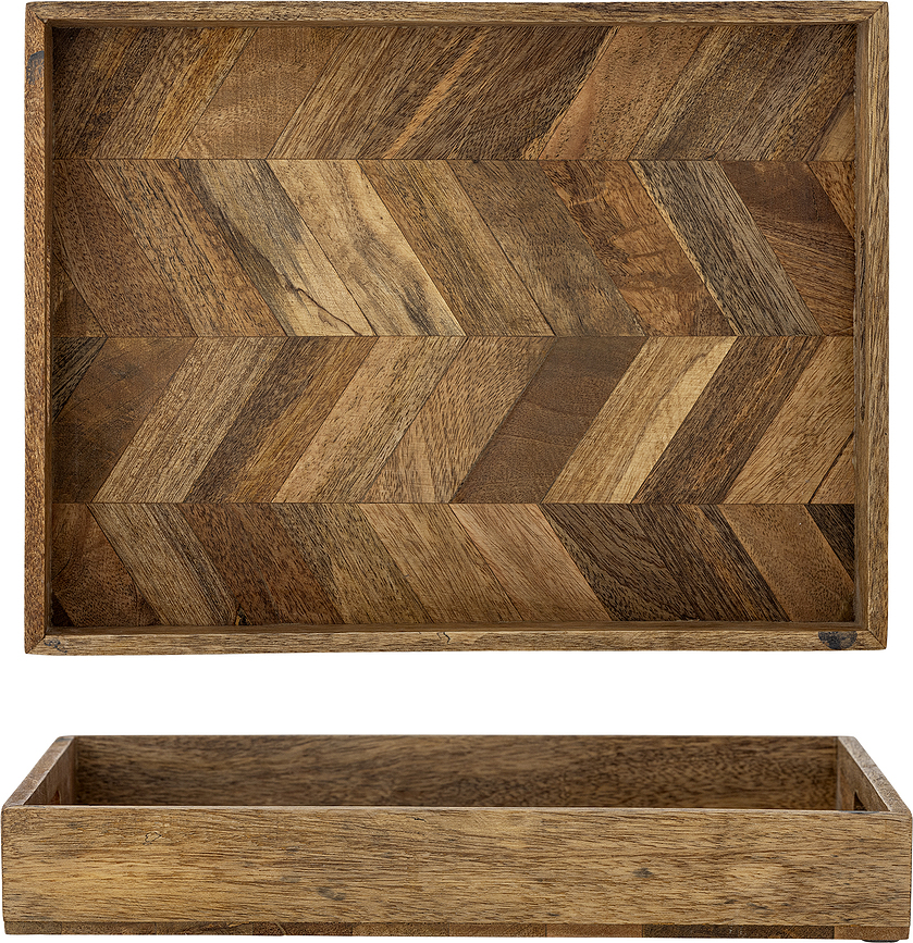 Katalyn Δίσκος Σερβιρίσματος, από ξύλο μάνγκο, 40 x 30 εκ