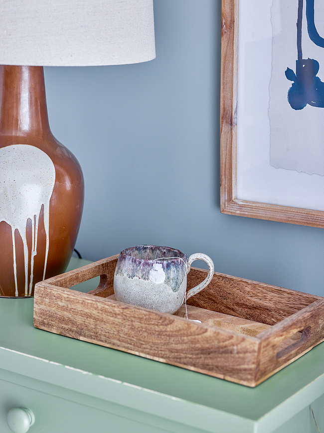 Katalyn Plateau de Service, 20 x 30 cm, en bois de manguier