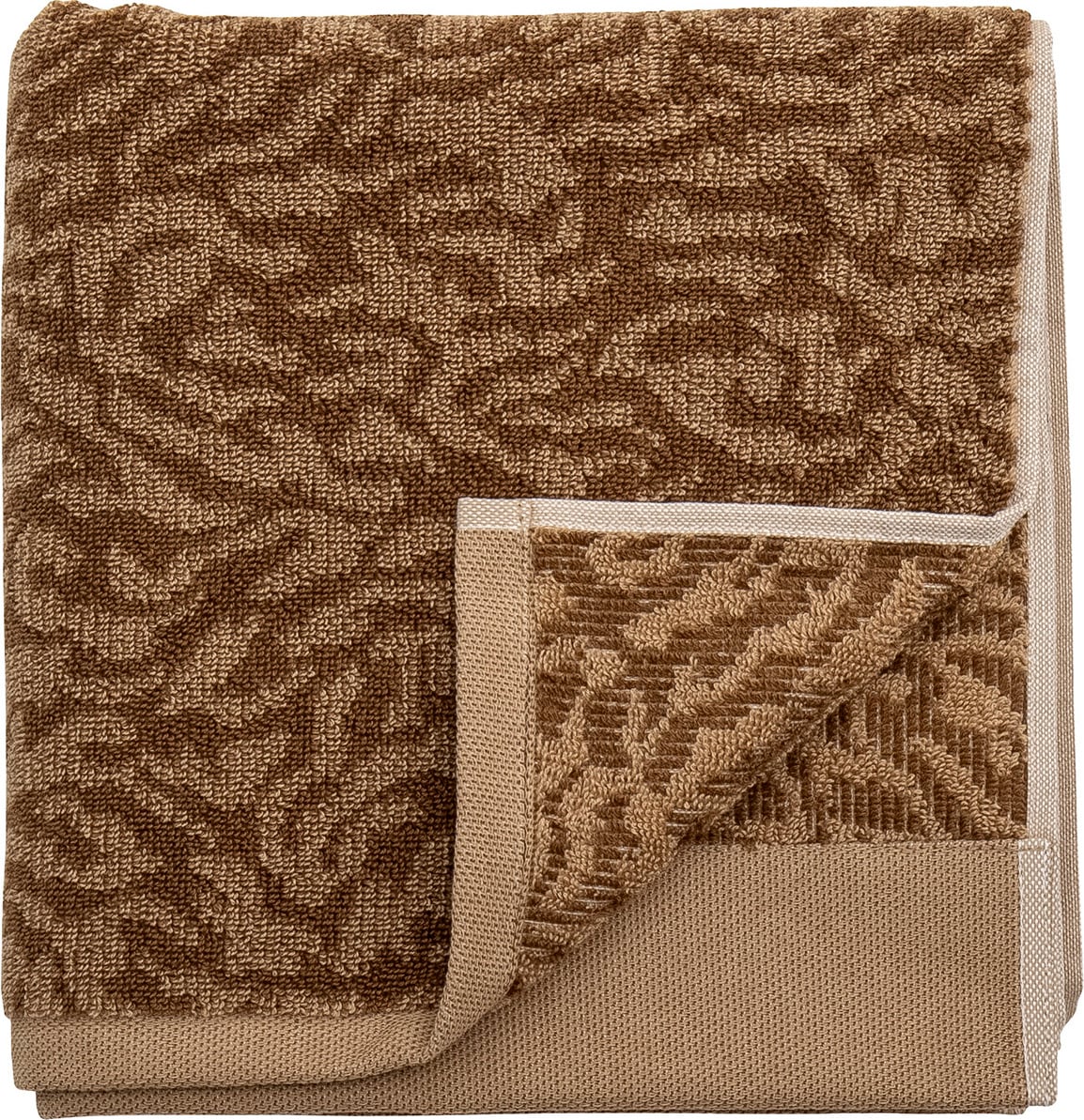 Kaysa Handtuch 50 x 100 cm braun
