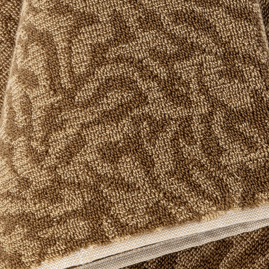 Kaysa Serviette 50 x 100 cm, brune