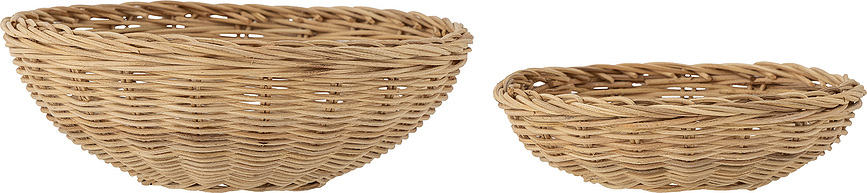 Kell Paniers de Rangement en rotin, Lot de 2