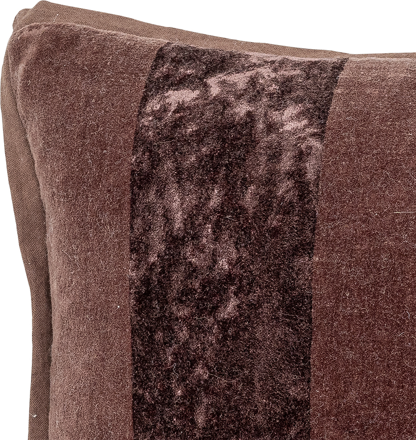 Kosar Coussin décoratif, 45 cm, marron
