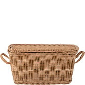 Kosta Storage basket 34,5 cm rattan with lid
