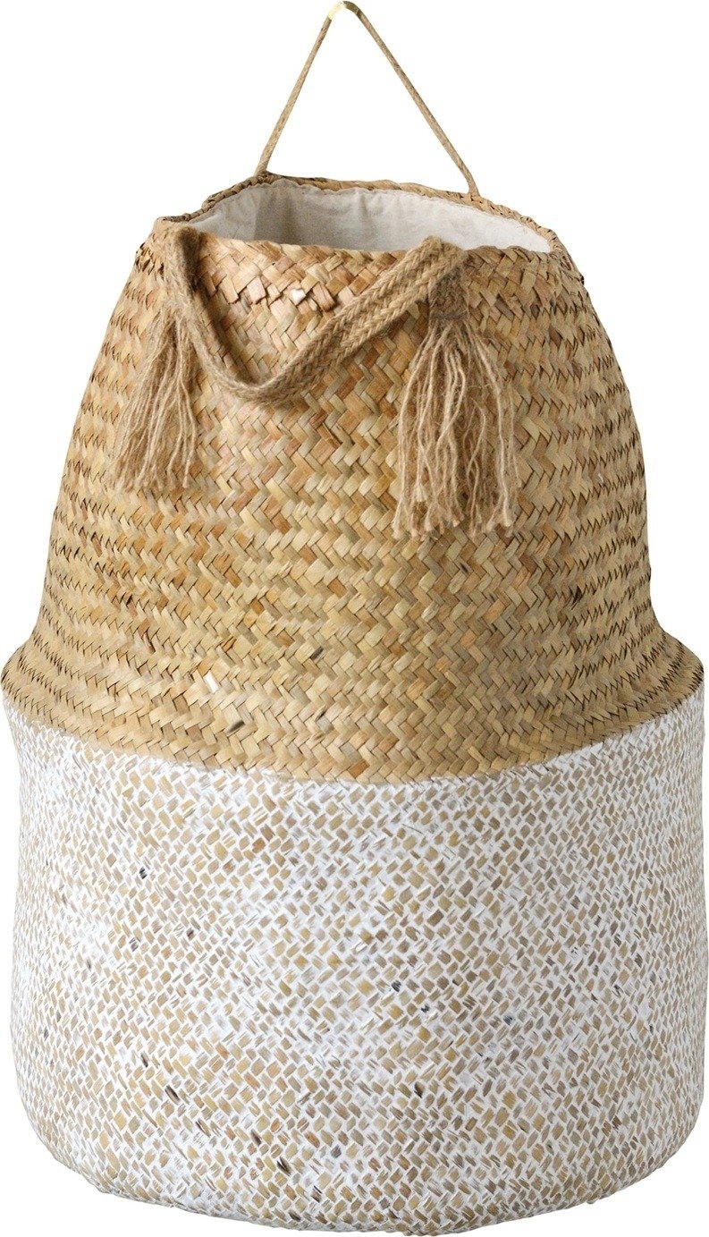 Kosz do przechowywania Bloomingville 52 cm z trawy morskiej