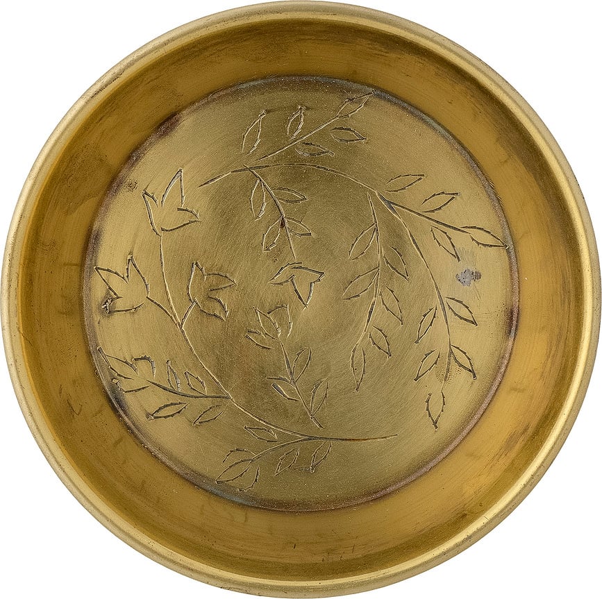 Kry Misa 10 cm metalna zlatna