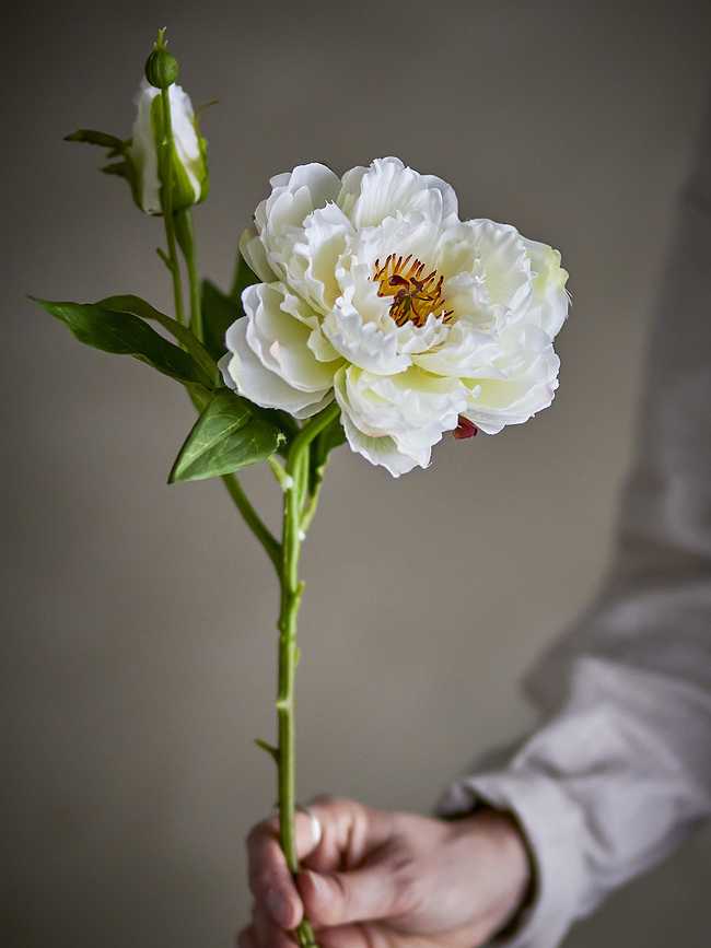 Kunstig blomst Bloomingville lyng lyserød