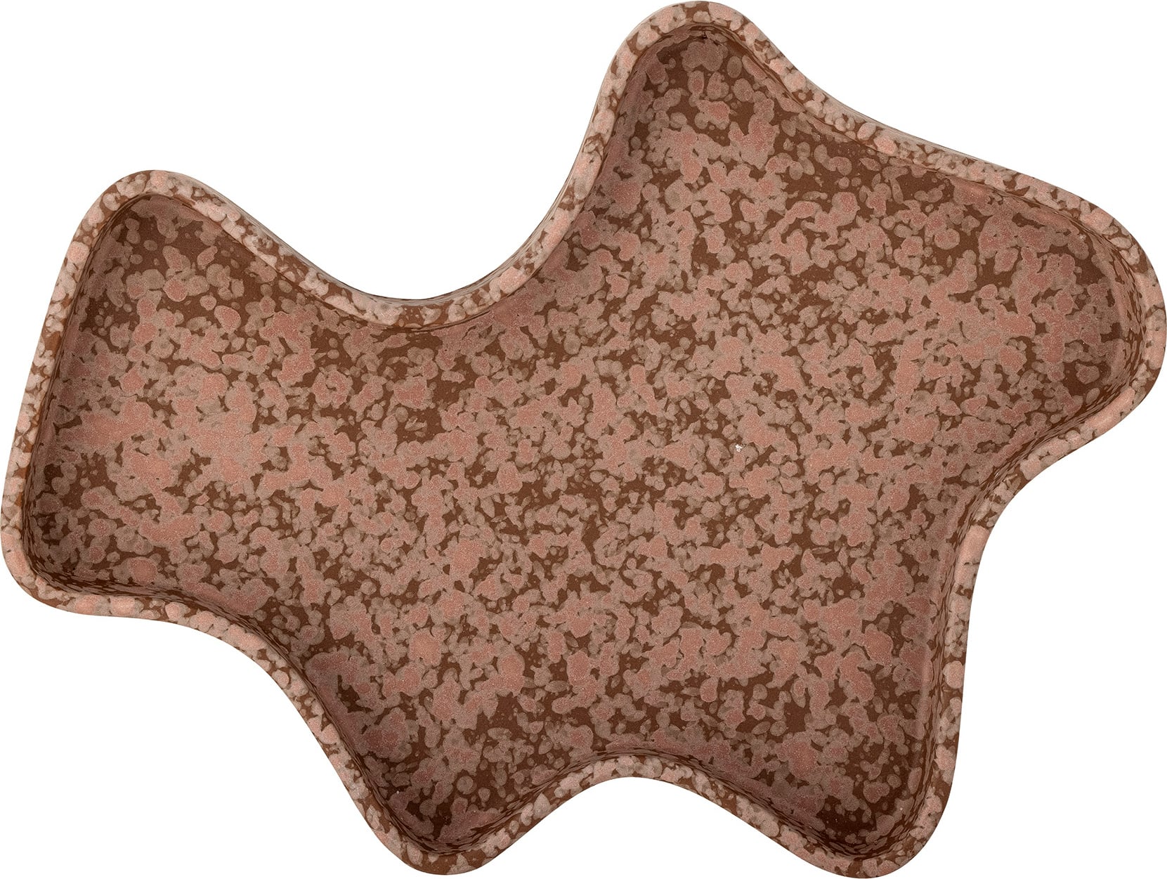 Lakey Tablett 29 cm braun