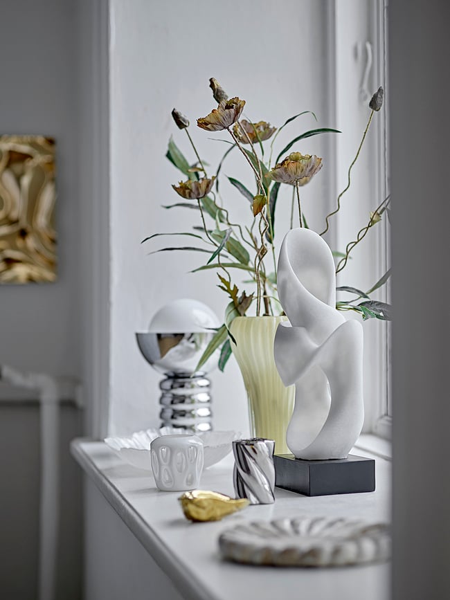 Lámpara de Mesa Spike, 32 cm, plateada