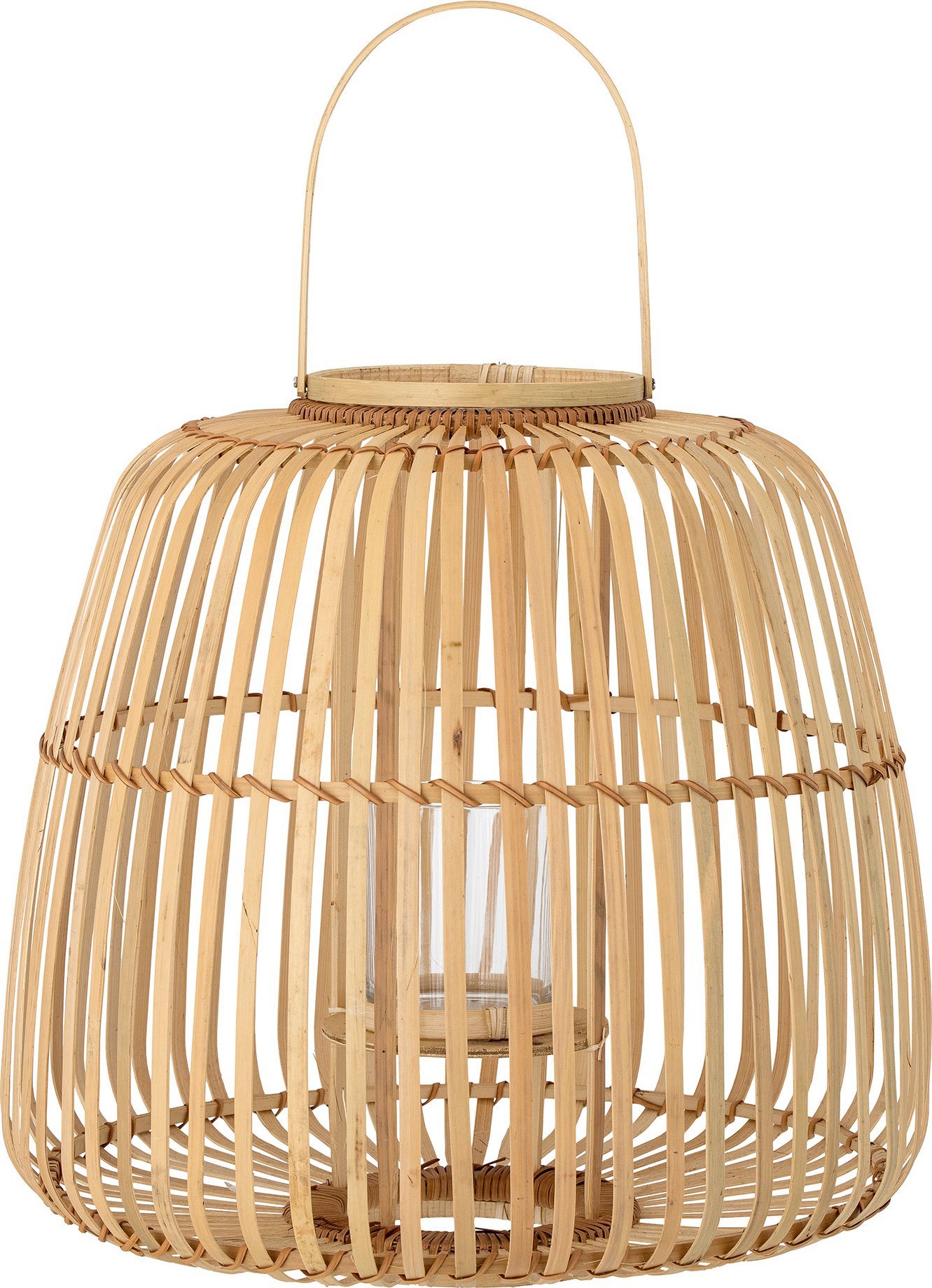 Lampion Lalla 39 cm bambusowy