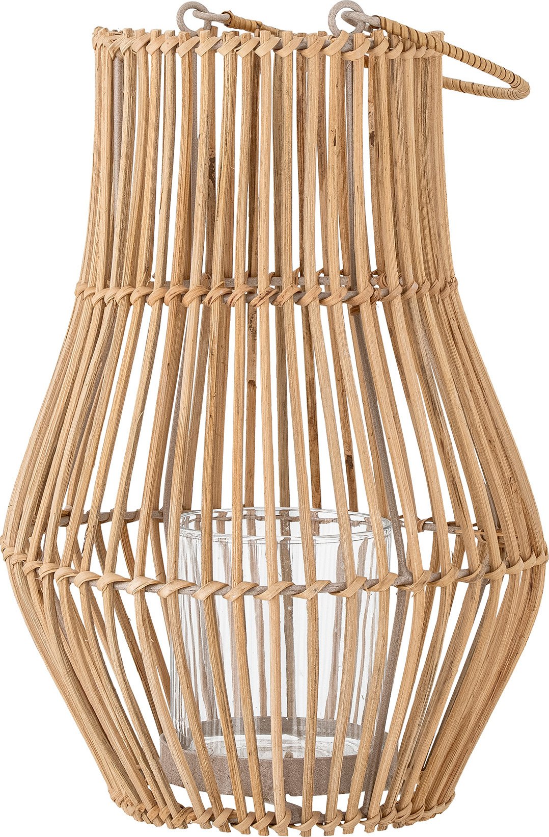 Lampion Rae 45 cm rattanowy - Bloomingville 82064290 | Fabryka Form