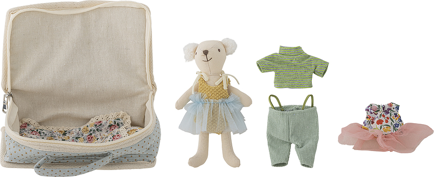 Lara Poupée avec accessoires, Set 6 pièces