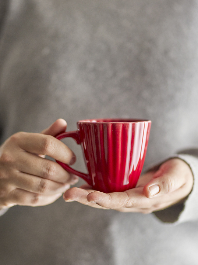 Latina Tasse 220 ml, rouge