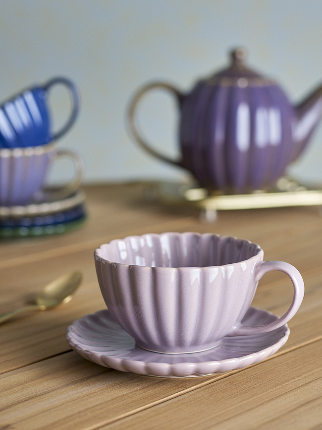 Latina Tasse et Soucoupe, 220 ml, verte