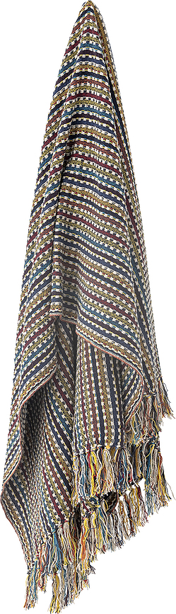 Lazzario Plaid 130 x 160 cm, multicolore