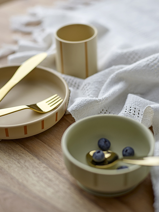 Levi Set de Vaisselle avec ventouses, Set 3 pièces