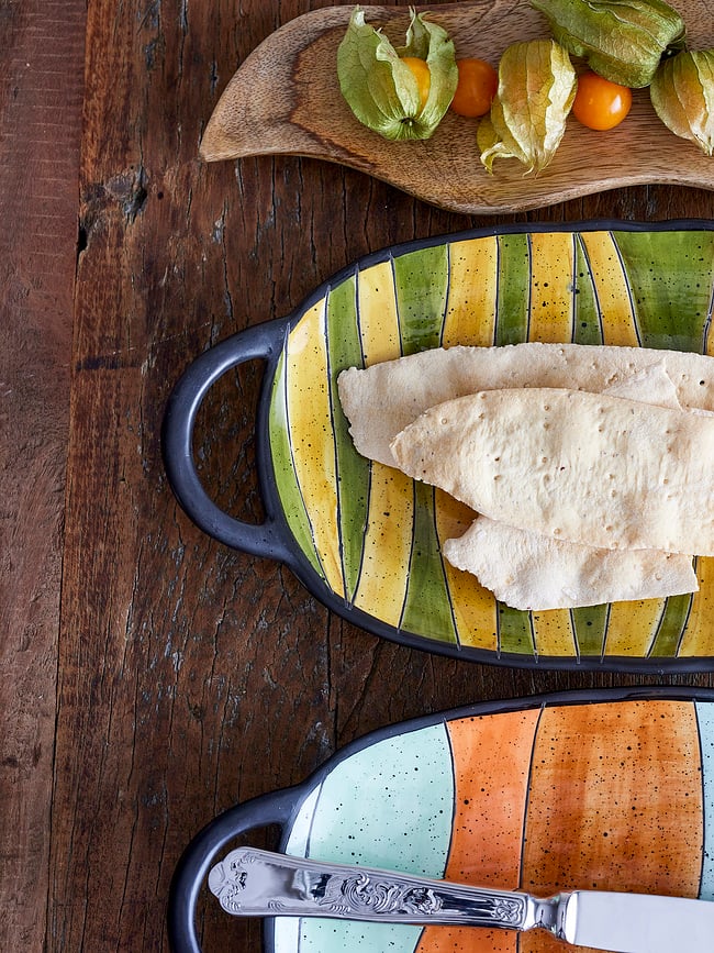 Lilie Pladanj 32,5 cm žuto-zeleni