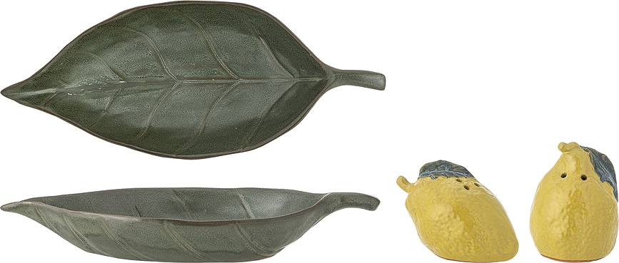 Limone Solnica in poprnica s stojalom, 3-delni set