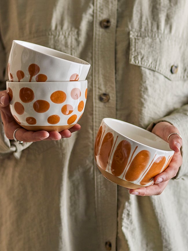 Linora Zjelice 580 ml bijelo-zelene 3 kom.