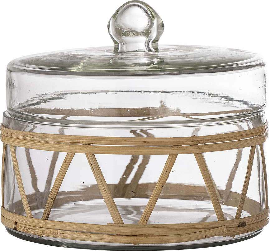 Loreen Küchenbehälter 14 cm aus Glas mit Deckel