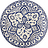 Lunchbord Karlie II 27,5 cm blauw