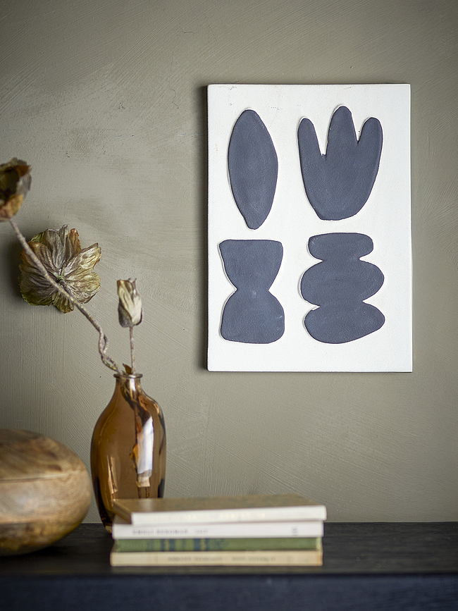 Lutton Décoration murale, en grès