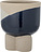 Maceta decorativa Iness 14 cm, azul