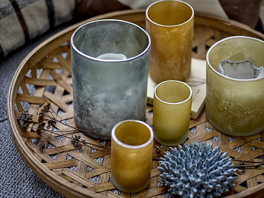 Macha Svijećnjak 9 cm bež