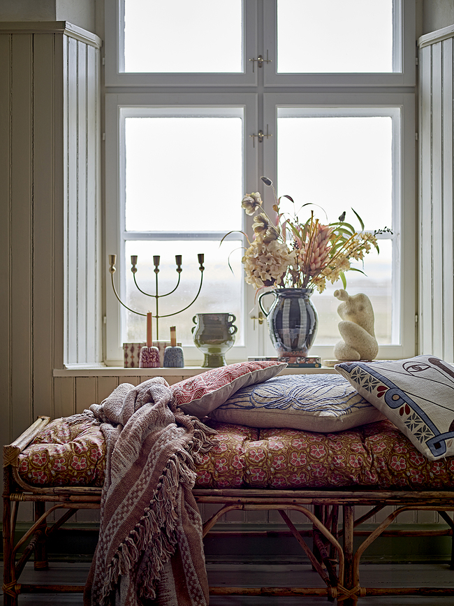 Madita Okrasna blazina, 40 cm, rdeča