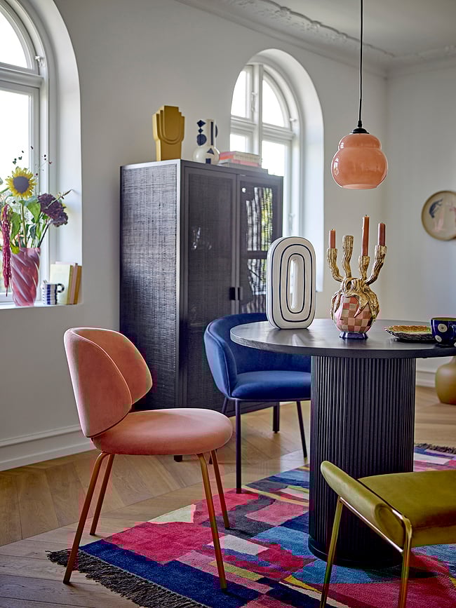 Mae Vaza dekorativna 32 cm kremasto plava