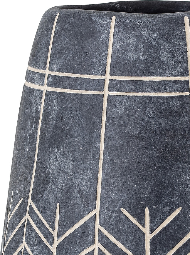 Mahi Vase décoratif 25 cm, noir