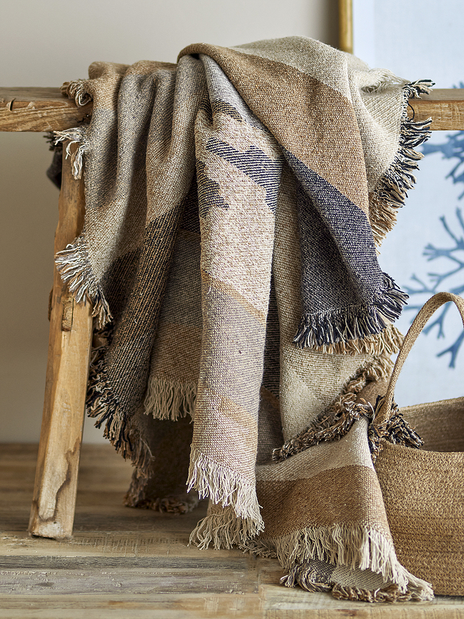 Maji Pregrinjalo, 160 x 130 cm, modro, iz recikliranega materiala