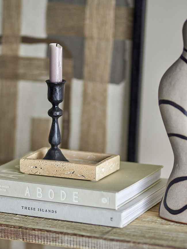 Majsa Δίσκος μαρμάρινος, μπεζ, 15 εκ.