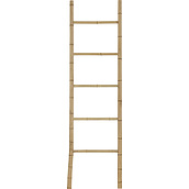 Bamboo ladder towel discount rail