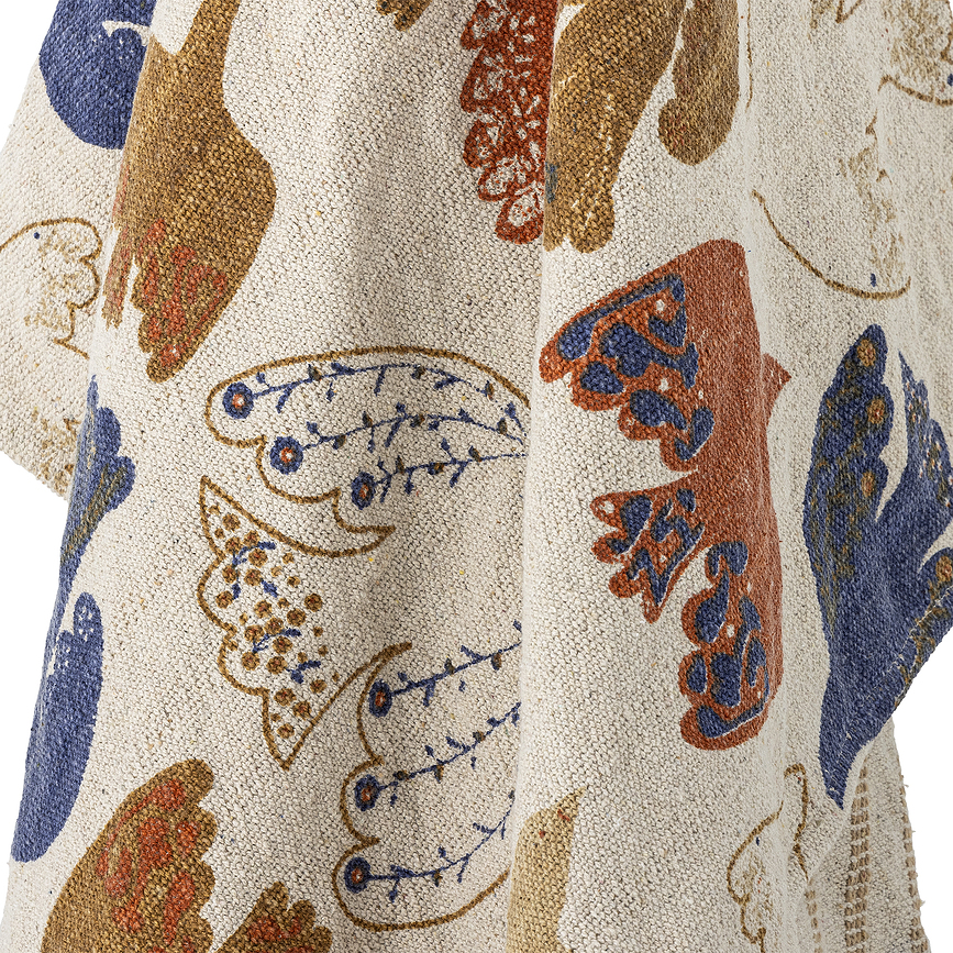 Manta Anniversary, 160 x 130 cm, marrón