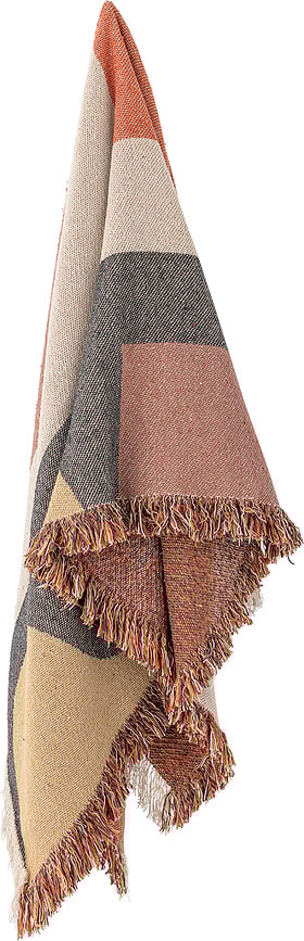 Manta Arni, 160 x 130 cm, marrón