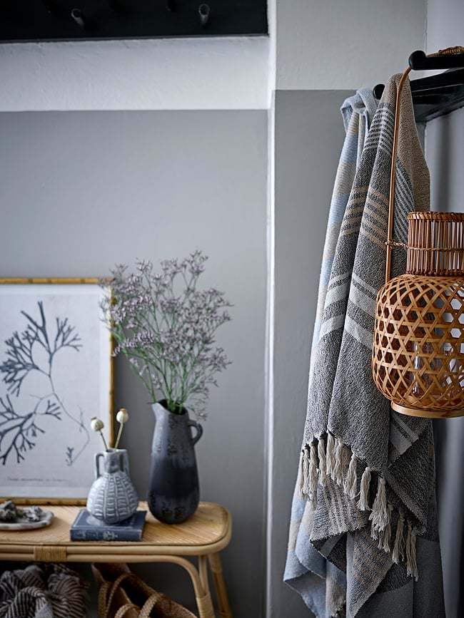 Manta con flecos Ferrara, 130 x 160 cm