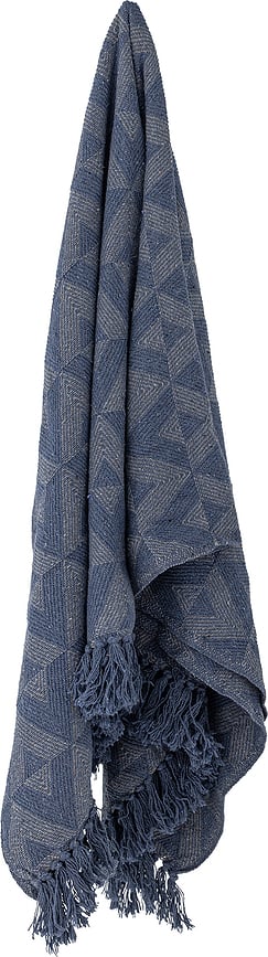 Manta Udine, 130 x 160 cm, azul